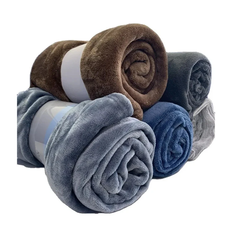 Blanced fflîs cwrel 100% Polyester