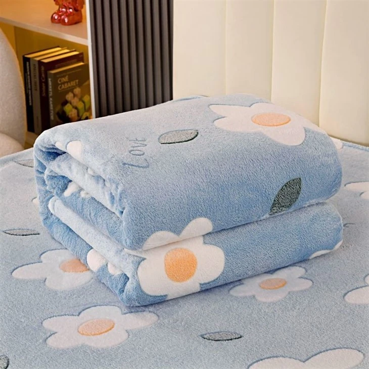 customized coral fleece blanket