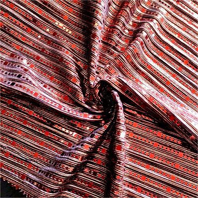 Ffabrig secwinau Metelaidd 100% Polyester