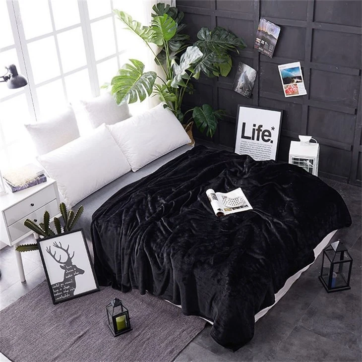 super soft coral fleece blanket