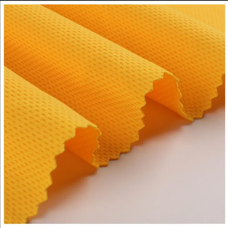 Bird Eye Knitted Fabric For Sportswear Cloth in stock