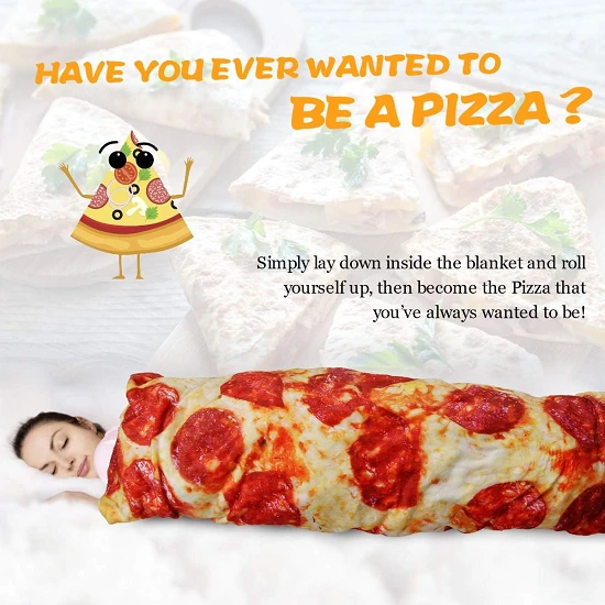 Pizza Food Blanket