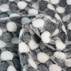 Roll Ochr Dwbl 100 y cant Polyester Coral Ffabrig