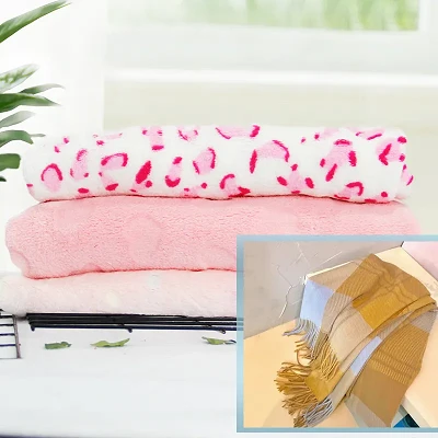 Jacquard Pinafal Coral Plush Tecstilau Cartref Ffabrig