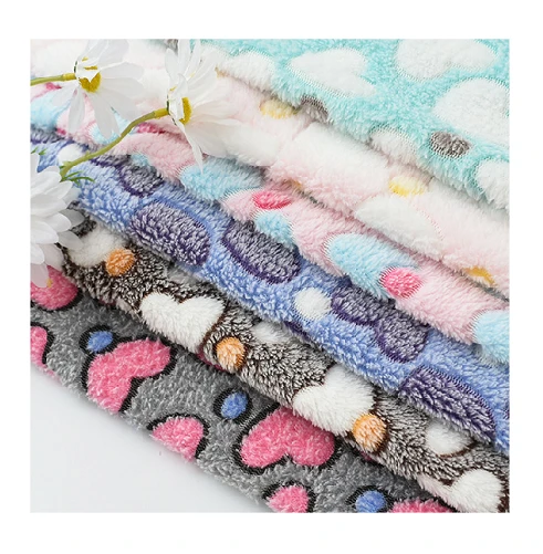 Ffabrig Gwlanen Argraffedig Jacquard