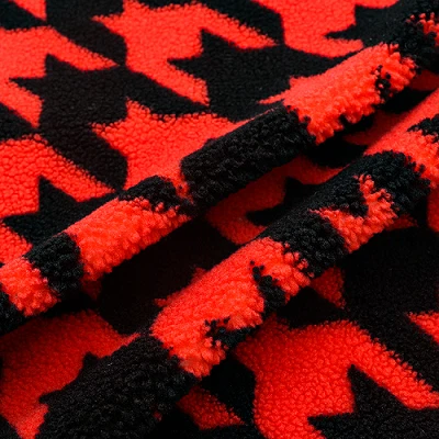 Jacquard Sherpa Fleece Fabric