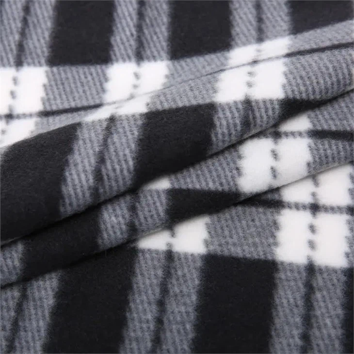 Knitted Polar Fleece Blanket factory
