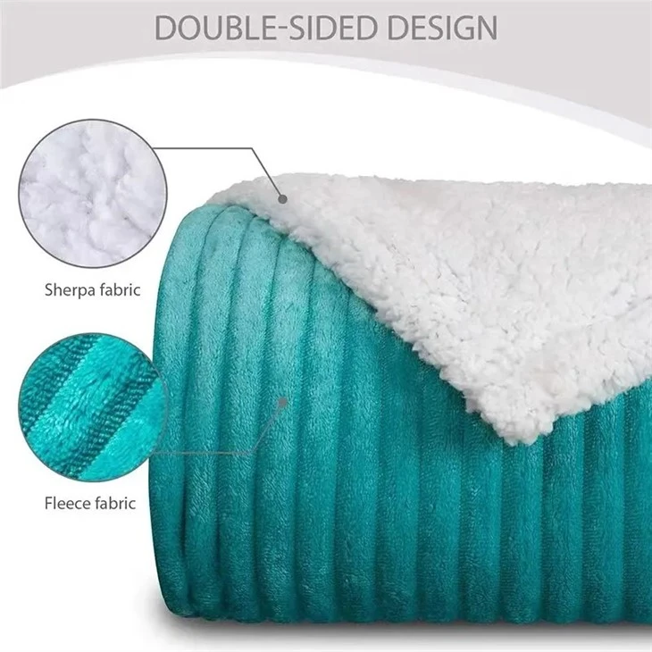 sherpa fleece blanket