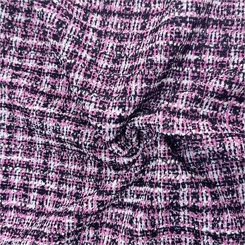 Ffabrig Jacquard Gwau Plaid