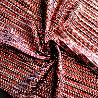 Ffabrig secwinau Metelaidd 100% Polyester
