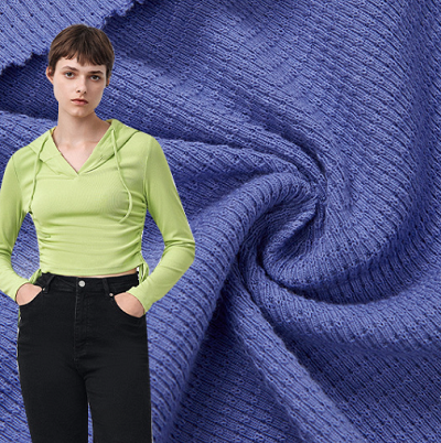 Ffabrig Gweu Jacquard dwy ochr