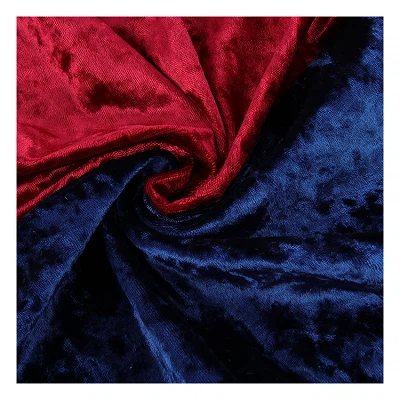 Ffabrig Velvet Ar gyfer Dillad A Thecstilau Cartref