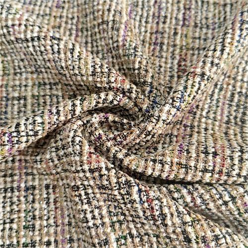 Ffabrig Jacquard Edau Stretch Lliwio