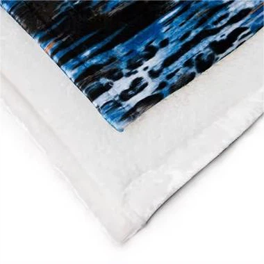 Blanced argraffu microfiber